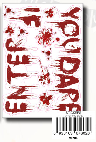 STICKER ENTER YOU DARE