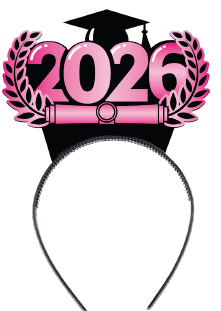 DIADEMA - ESPIGAS 2026 / ROSA NEON X1