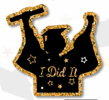 AFICHE KRAFT 60 CM - ALUMNO / I DID IT