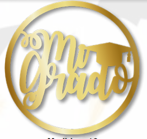 ARO DE MADERA 60 CM LAM. DORADO - MI GRADO