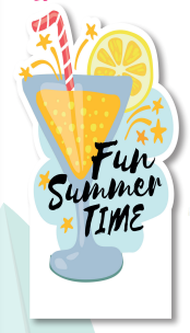 AFICHE PVC 60 CM - COPA FUN SUMMER TIME
