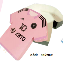 CAJA CAMISETA DE CARTULINA 23X24X6 CM - INTER