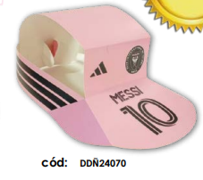 VISERAS DE CARTULINA - INTER X12 UNDS.