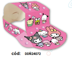 VISERAS DE CARTULINA - COOL SANRIO X12 UNDS.