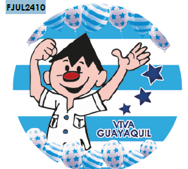 BACKING 60 CM PVC - VIVA GUAYAQUIL / JUAN PUEBLO FELIZ