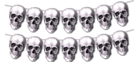 GUIRNALDA COUCHE DOBLE - CALAVERA