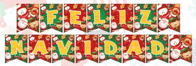 GUIRNALDA COUCHE FELIZ NAVIDAD
