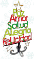 ARBOL MDF 43X27 CM - PAZ, AMOR, SALUD. ALEGRIA, FELICIDAD.