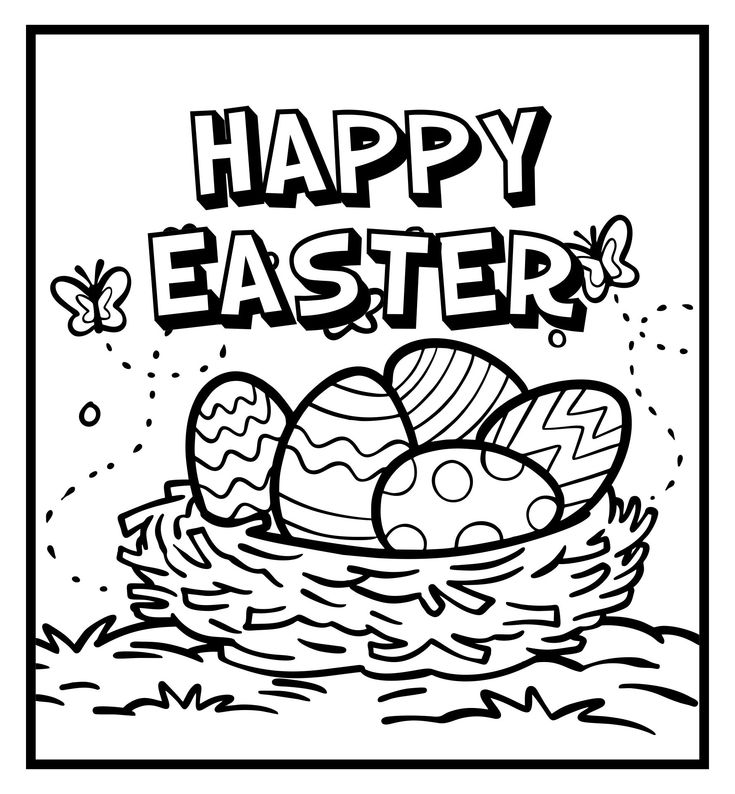 KIT PINTURA EN LIENZO 20X30 CM - HAPPY EASTER/ CANASTA REDONDA CON HUEVOS