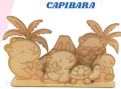KIT PAINT MDF - CAPIBARA
