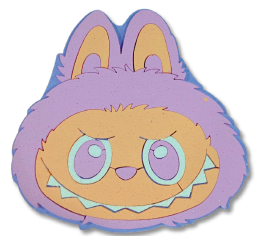 PIÑATA 50 CM - LABUBÚ ROSA