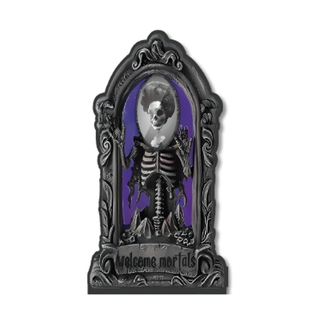 AFICHE 60 CM MDF - LAPIDAS - MOD2 - WELCOME MORTALS
