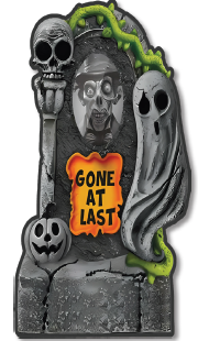 AFICHE 60 CM MDF - LAPIDAS - MOD5 - GONE AT LAST