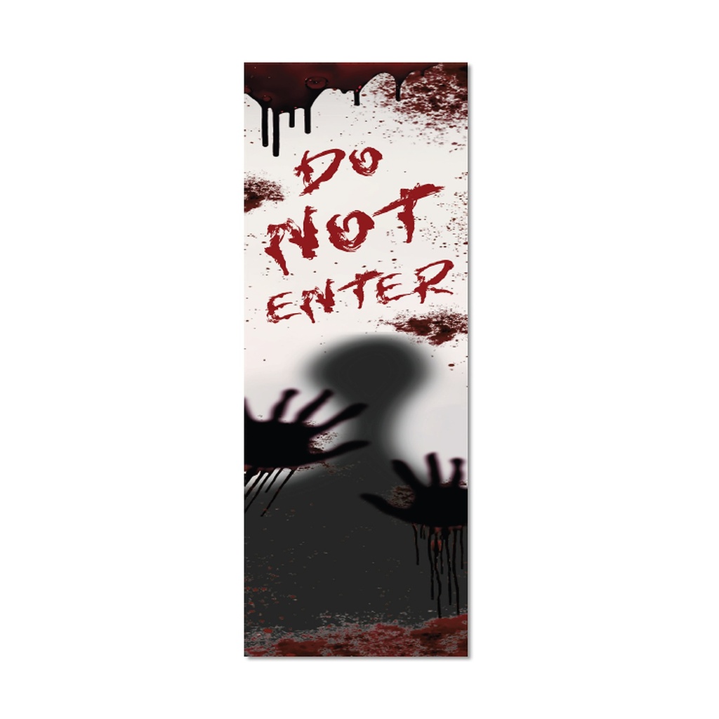 LONA PARA PUERTAS 75X200 CM - SOMBRAS - DO NOT ENTER