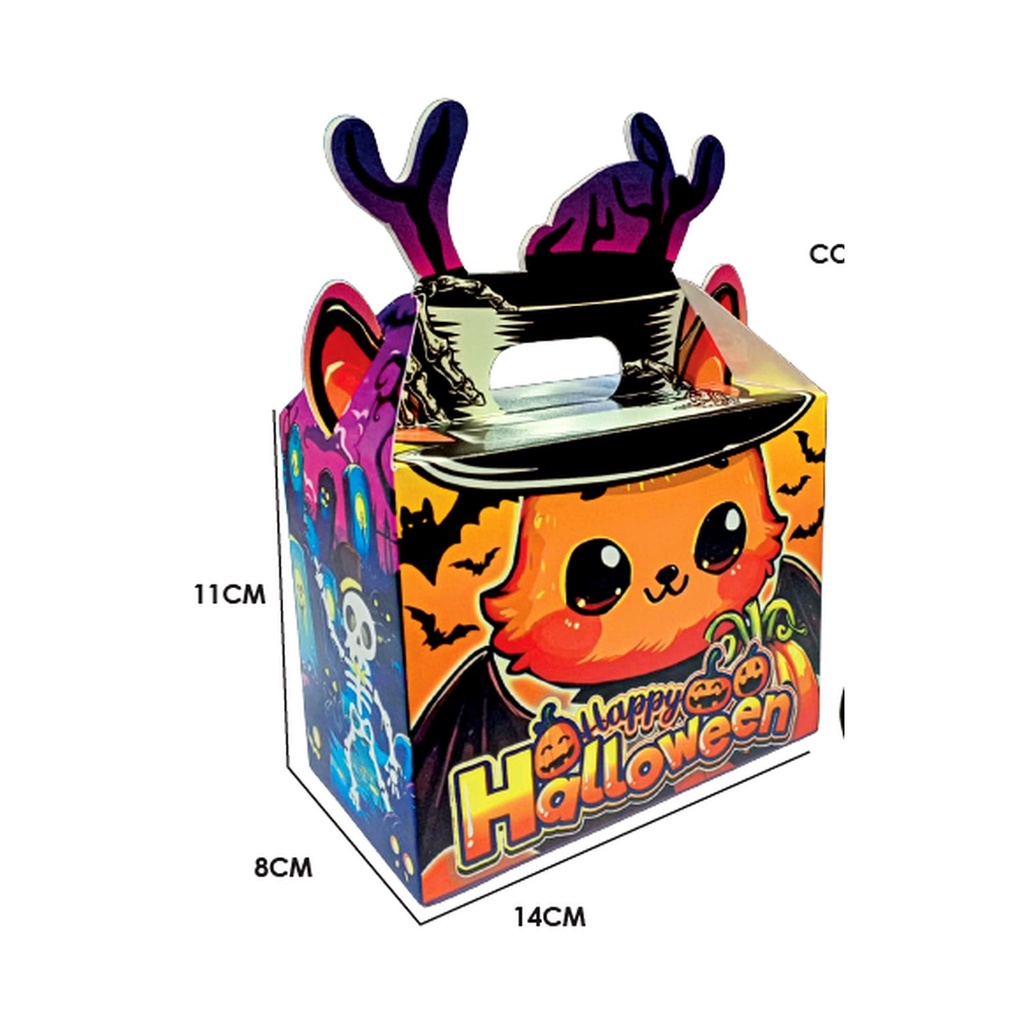 CAJA SORPRESA CON RELIEVE HAPPY HALLOWEEN 2025 X 10UNIDS.