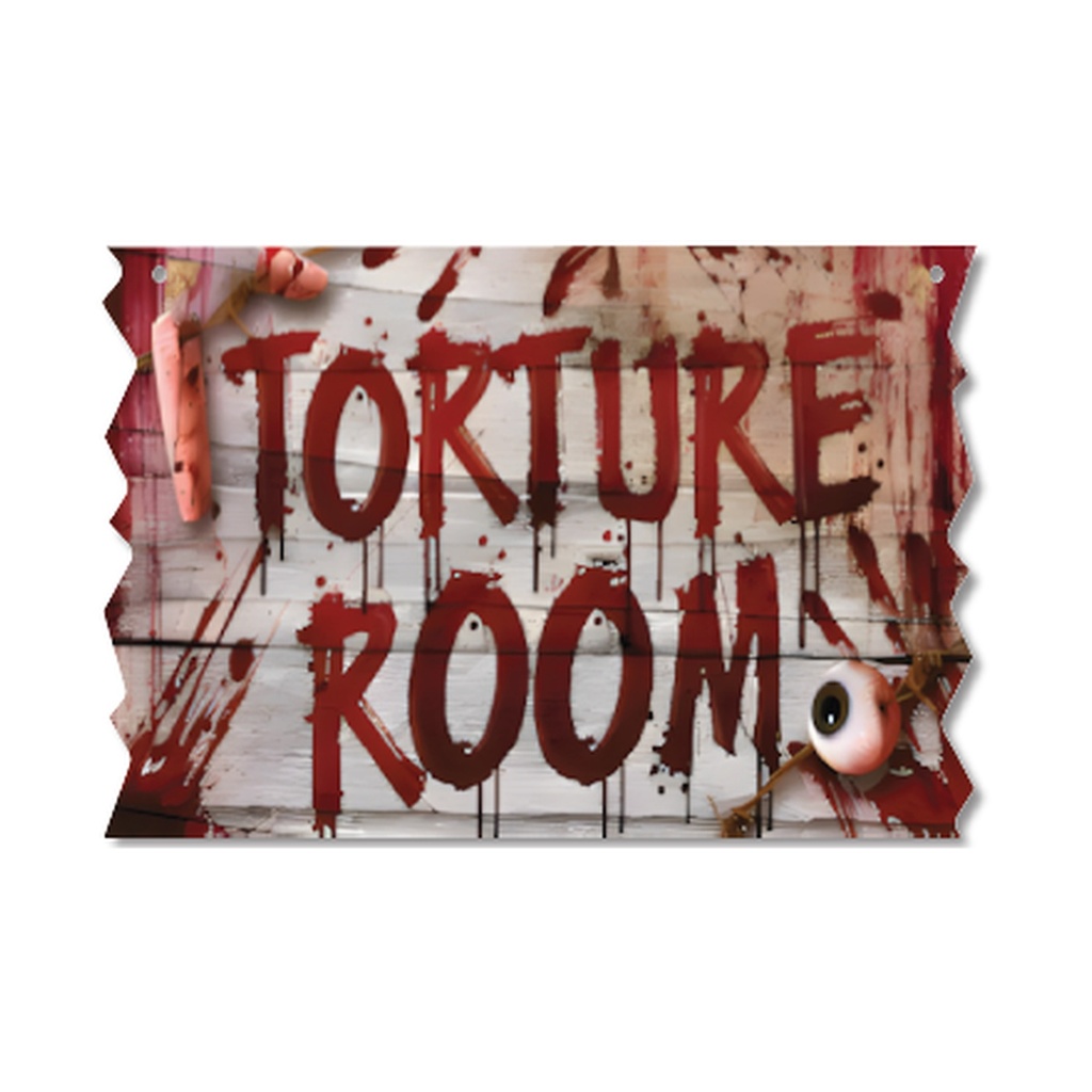 COLGANTES 38x26 CM MDF - TORTURE ROOM