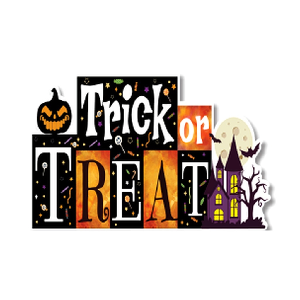 COLGANTES 38x26 CM MDF - TRICK TREAT