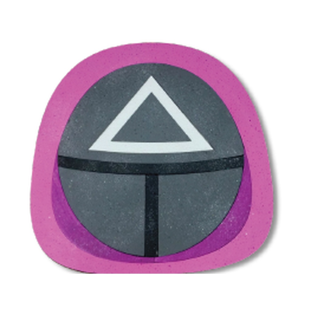 PIÑATA 50 CM - JUEGO DEL CALAMAR - TRIANGULAR