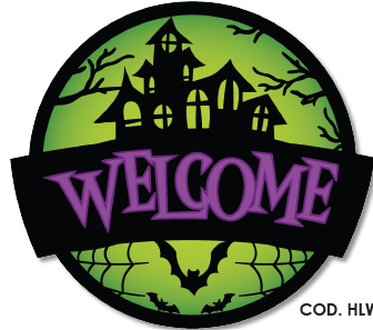 COLGANTES 40 CM MDF - WELCOME/ CASTILLOS