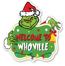 COLGANTE MDF - WELCOME TO WHOVILLE CAMPANA