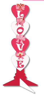 SEÑALETICA MDF 90CM - LOVE