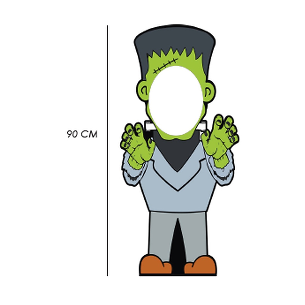 PHOTOBOOTH KRAFT 90 CM - FRANKENSTEIN