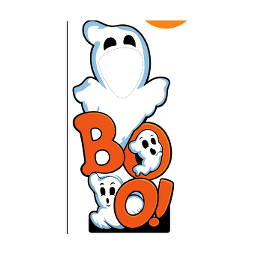 PHOTOBOOTH KRAFT 90 CM - FANTASMA BOO