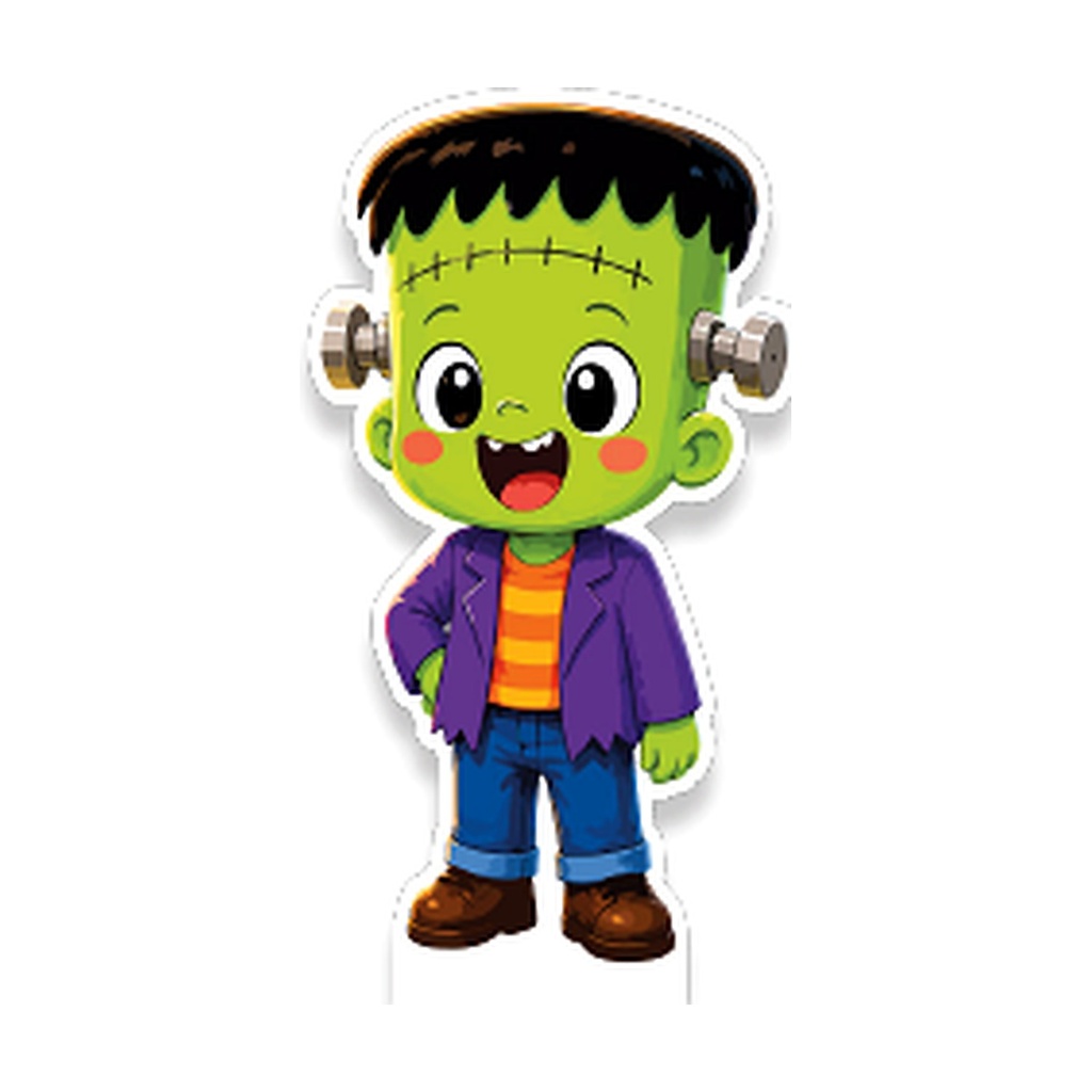 AFICHE 60 CM MDF - FRANKENSTEIN