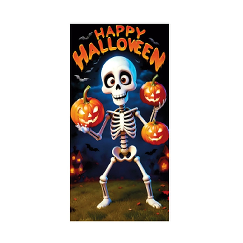 LONAS DECORATIVAS 50X100 CM - CALAVERA