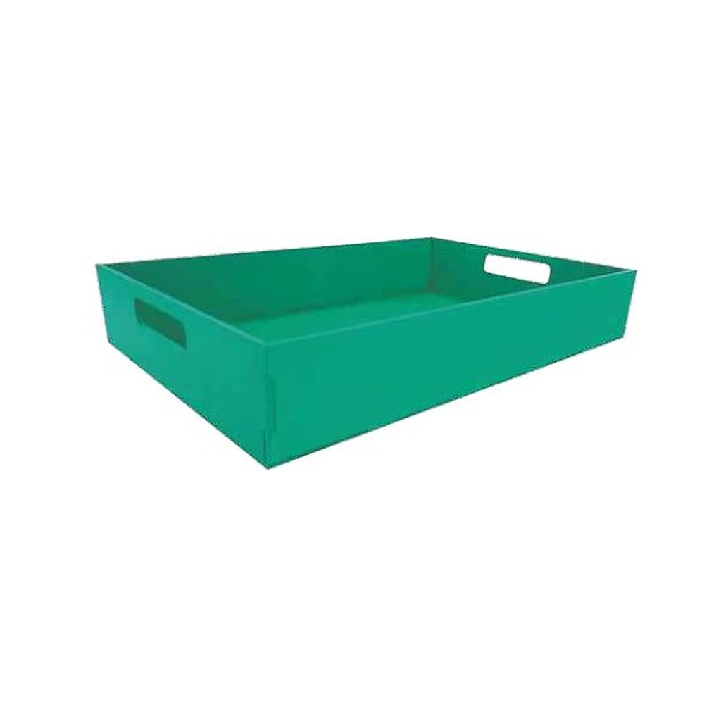 Bandeja MDF 30x20x7.5 cm - Amarillo