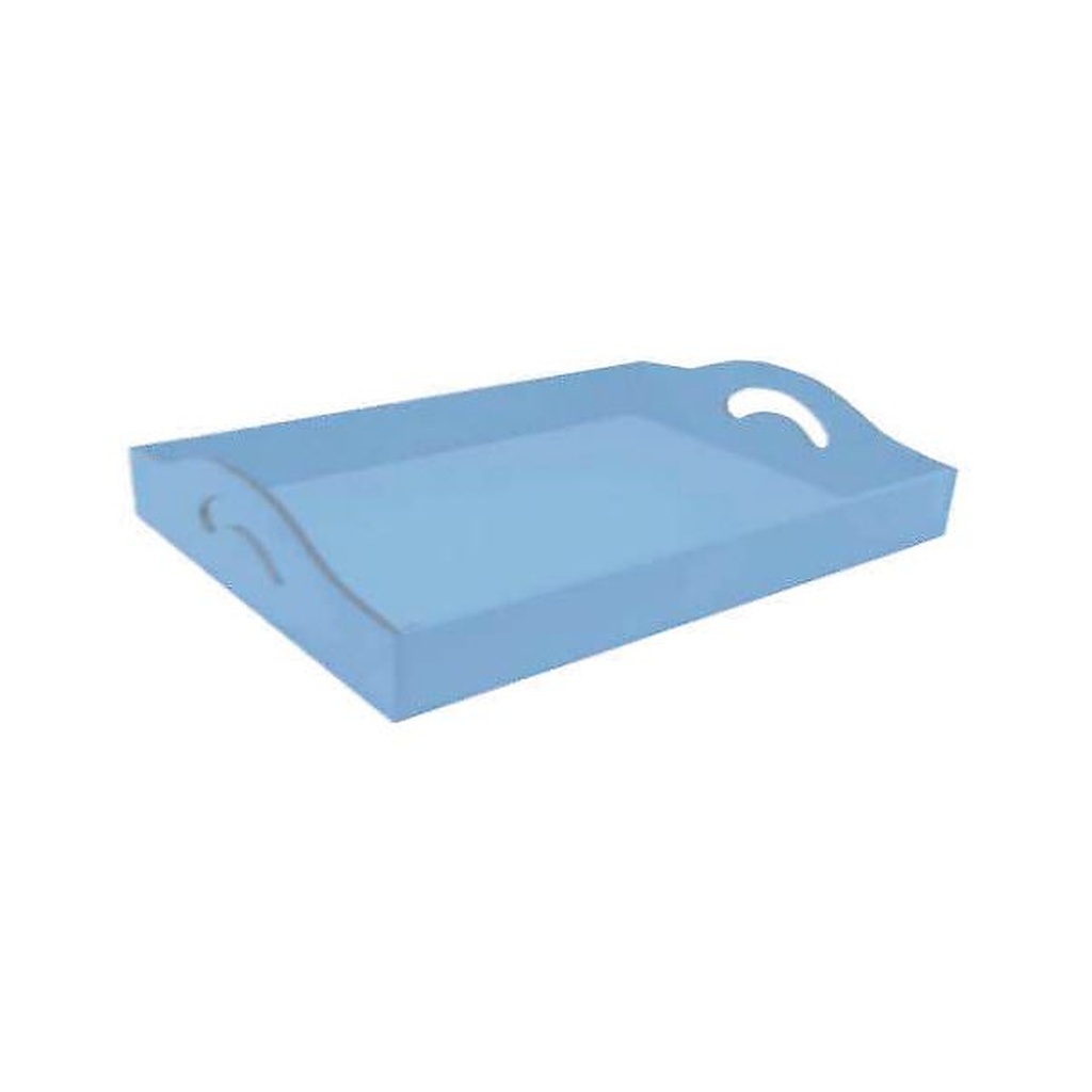 Bandeja MDF 30x20 con asa - Menta