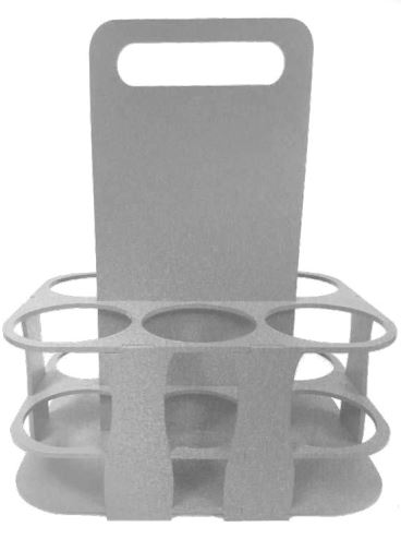 Caja MDF 18X10.5X15 cm Cervecera redonda - Azul