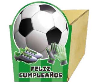 CAJA PERSONAJE 10x12 CM FUTBOL