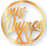 ARO DE MADERA 60 CM LAM. DORADO - MIS QUINCE XV MOD 1 / SENCILLO