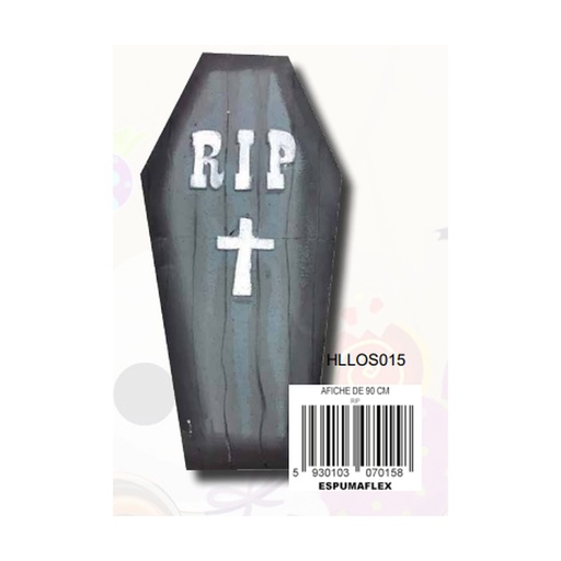 [HLLOS015] AFICHE DE 90 CM ESPUMAFLEX / RIP