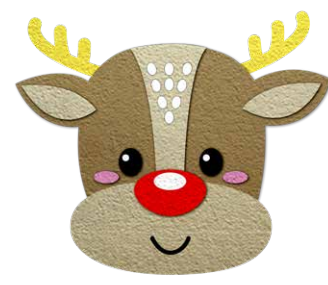 [NA20308] PIÑATA 50 CM - RODOLFO EL RENO