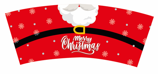 [NA20393] VASOS PLASTICOS PAPA NOEL X 12UNDS.