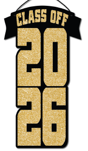 [GR20249] COLGANTE MDF 60 CM CLASS OFF 2026 / DORADO