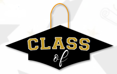 [GR20254] COLGANTE MDF 60 CM BIRRETE CLASS OF