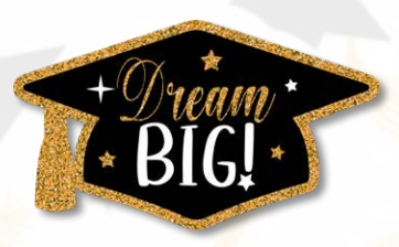 [GR20346] AFICHE MDF 60 CM - BIRRETE DREAM BIG