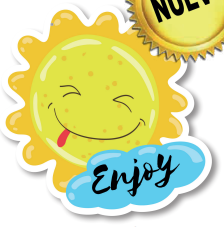 [CNV24D025] COLGANTE KRAFT 60 CM - SOL ENJOY