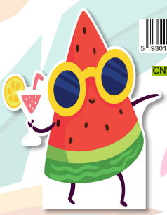 [CNV24D063] AFICHE PVC 60 CM - SANDIA