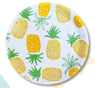 Platos temáticos para fiestas de Carnaval
