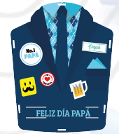 [DDP25CC32] CAJA CAMISETA MDF 15X22X4.5CM - IMPRESA / CORBATA AZUL