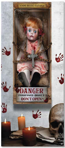 [HLW25LM46] LONA PARA PUERTAS 75X200 CM - NIÑA ENCADENADA