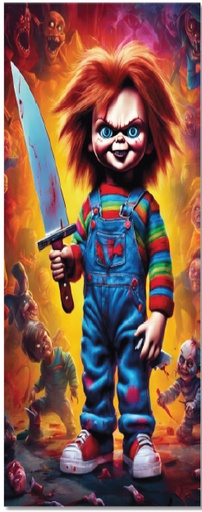[HLW25LC47] LONA PARA PUERTAS 75X200 CM - CHUCKY