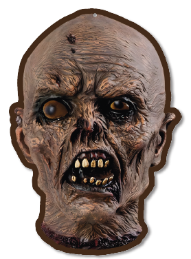 [HLW25CZ64] COLGANTES 41x28 CM MDF - ZOMBIE