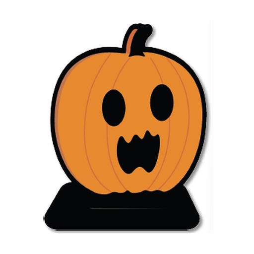 [HLW25CM80] CENTRO DE MESA 29X32 CM MDF - CALABAZA