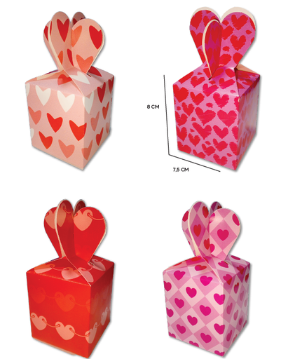 Caja cola de pez para San Valentín