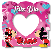 [SV26CO069-5] CAJA CON ONDAS Y ACETATO MDF 12X11X9CM - MINNIE Y MICKEY